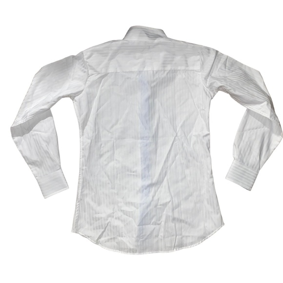 Beacon Hill Equestrian Show Riding Shirt Blue Cool Max Collection Girls Size 14 - Picture 2 of 5